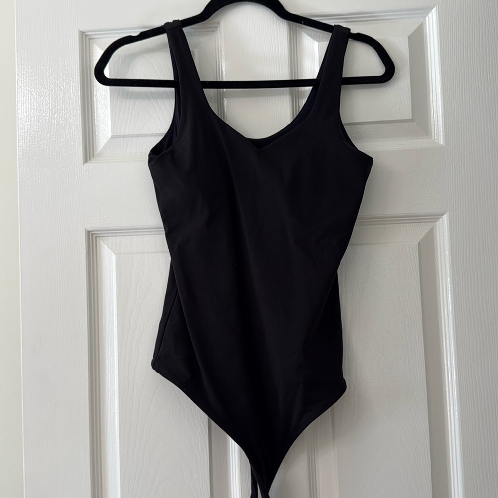 Klassy Network tank body suit with built in bra